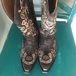 Old Gringo lucky 13 horseshoe boot